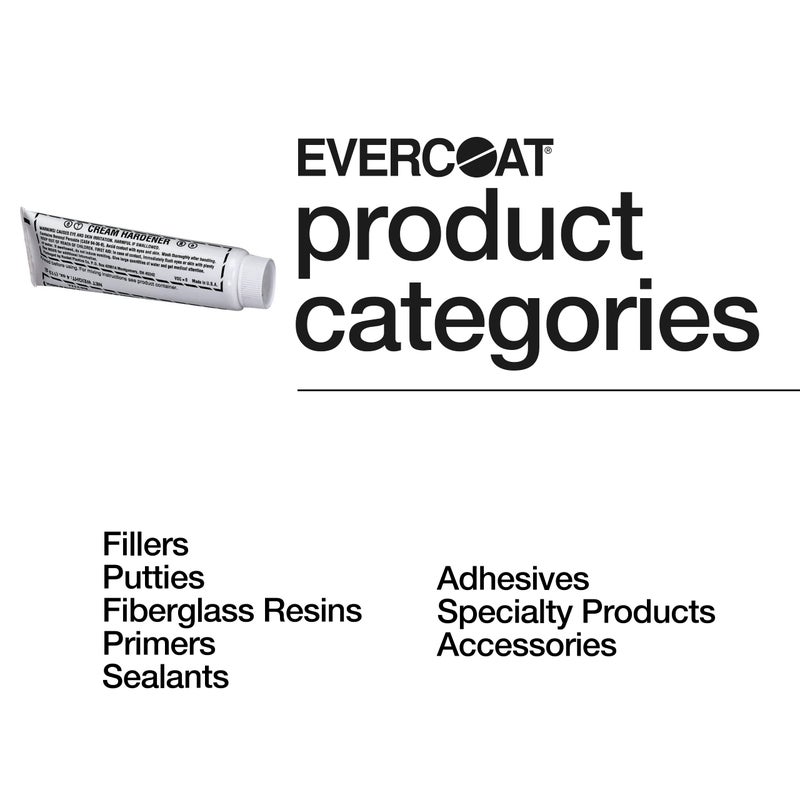 Evercoat كريم هاردنر إيفركوت كيج الأزرق لإنهاء المعاجين ومواد التعبئة - 4 أوقية - Image 5